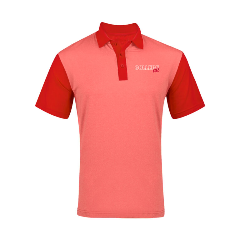 Maritzburg College Men's Two Tone Golfer Red