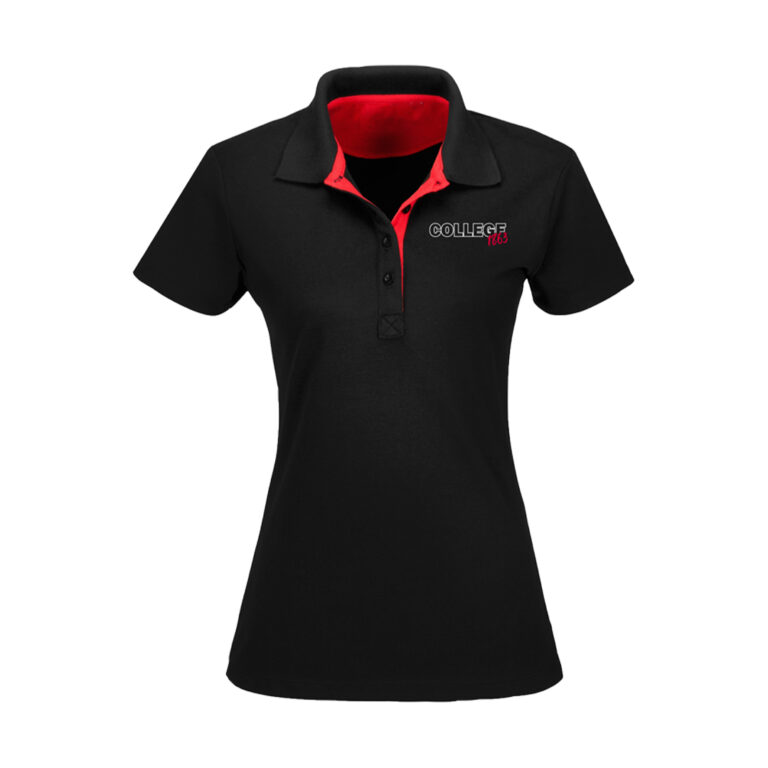Maritzburg College Ladies Red and Black Golfer