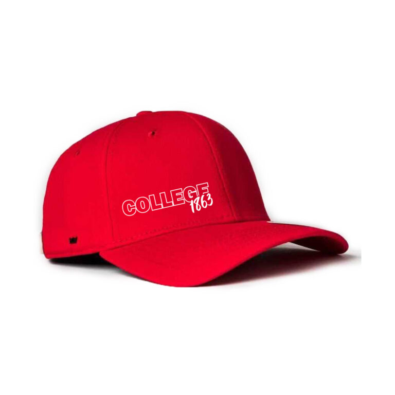 Maritzburg College 6 Panel UFLEX Cap (Red and Black)