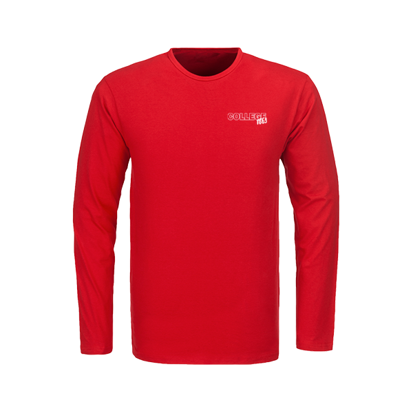 Maritzburg College Men's Long Sleeve T-Shirt Red