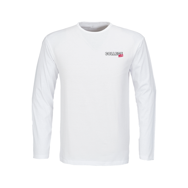 Maritzburg College Men's Long Sleeve T-Shirt White