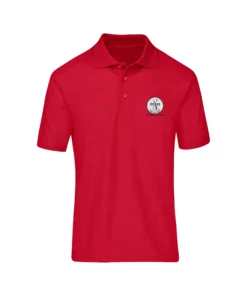 Maritzburg College Unisex Golf Shirt - Red